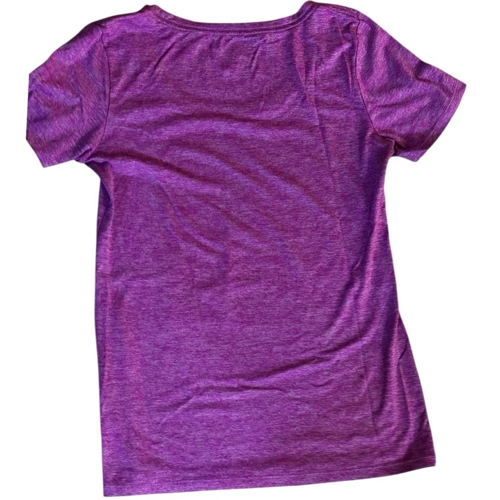 Nike Purple Fitted‎ Short Sleeve Tee